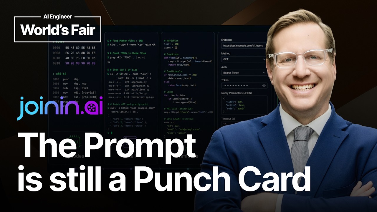The Prompt Is Still a Punch Card